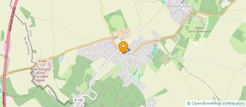 localisation de l'entreprise FILDARIANE AC  MONTLOGNON