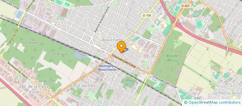 localisation de l'entreprise FILDAV  BEAUCHAMP