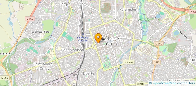 localisation de l'entreprise FILDEFER à LA ROCHE-SUR-YON