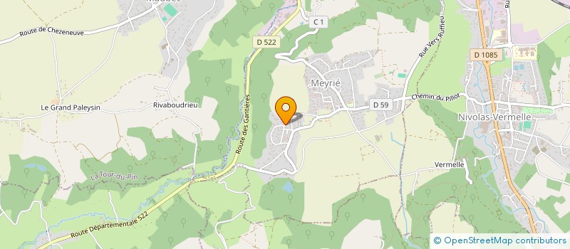 localisation de l'entreprise FILDOS IMMO  MEYRIE