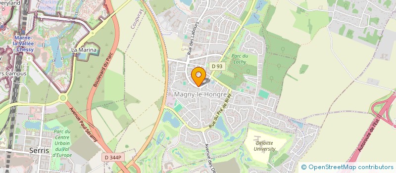 localisation de l'entreprise FILE7 - VAL D'EUROPE à MAGNY-LE-HONGRE