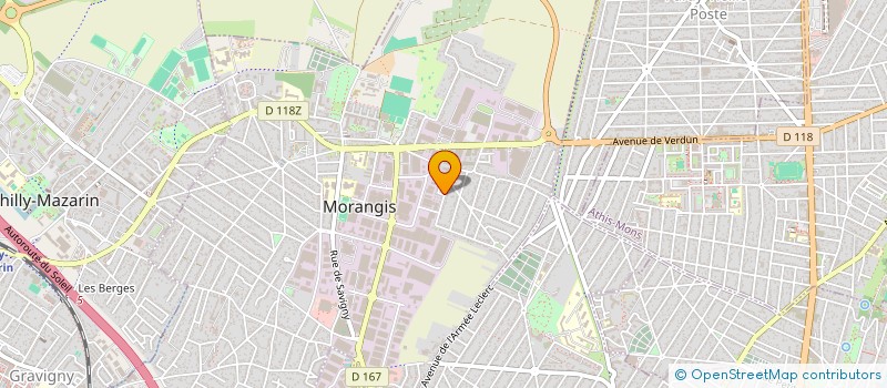localisation de l'entreprise FILEA à MORANGIS