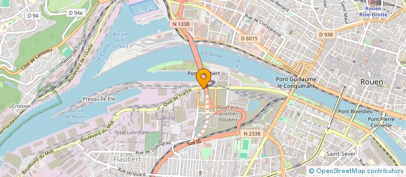 localisation de l'entreprise FILEAU-FRANCE SA à ROUEN