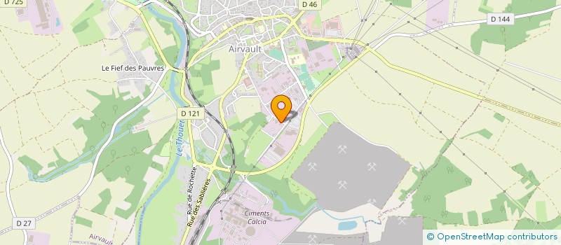 localisation de l'entreprise FILEC PRODUCTION à AIRVAULT