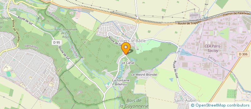 localisation de l'entreprise FILEMON, LE CLUB DES PASSIONNE(E)S DE FIBRES ET DE FILS  VILLIERS-LE-BACLE