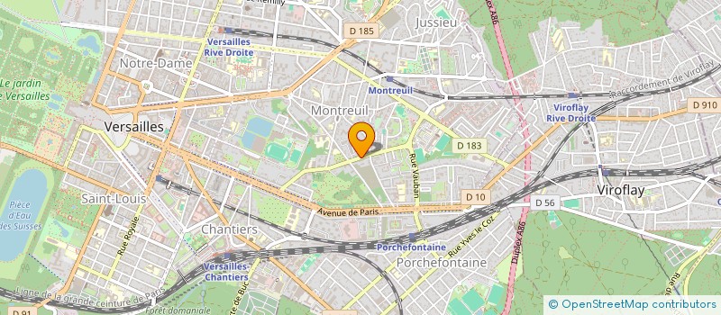 localisation de l'entreprise FILENSACS à VERSAILLES