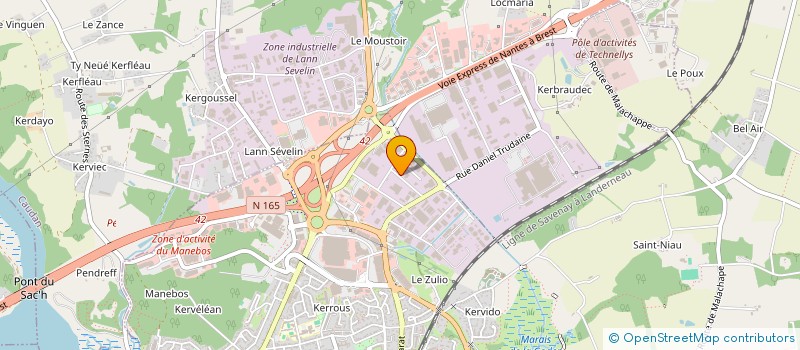 localisation de l'entreprise FILEO BATIMENT à LANESTER
