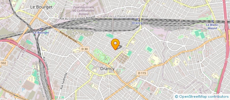 localisation de l'entreprise FILER AC à DRANCY