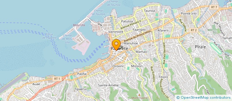 localisation de l'entreprise FILES AND REPAIRS TAHITI à PAPEETE