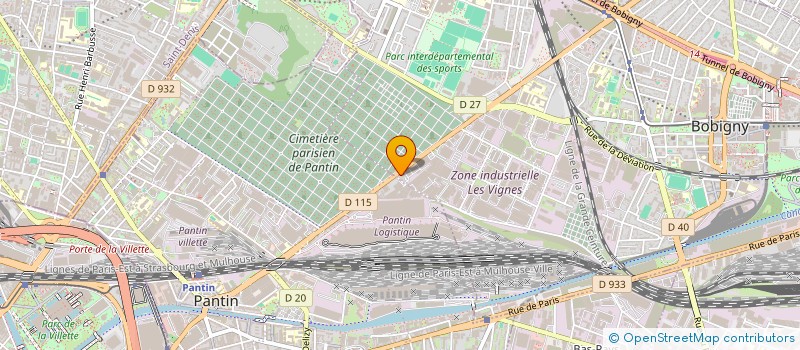 localisation de l'entreprise FILESS FRANCE  BOBIGNY