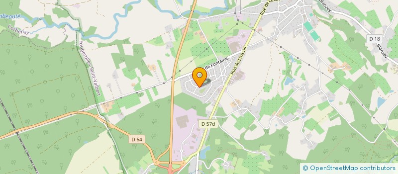 localisation de l'entreprise FILESTAUD  FOUGEROLLES-SAINT-VALBERT