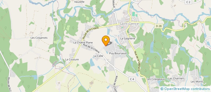 localisation de l'entreprise FILET HOLDING  SAINT-GENCE