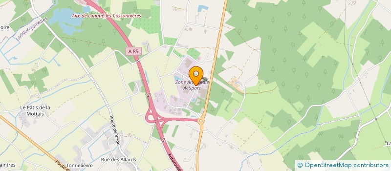 localisation de l'entreprise FILETS & CO  LONGUE-JUMELLES