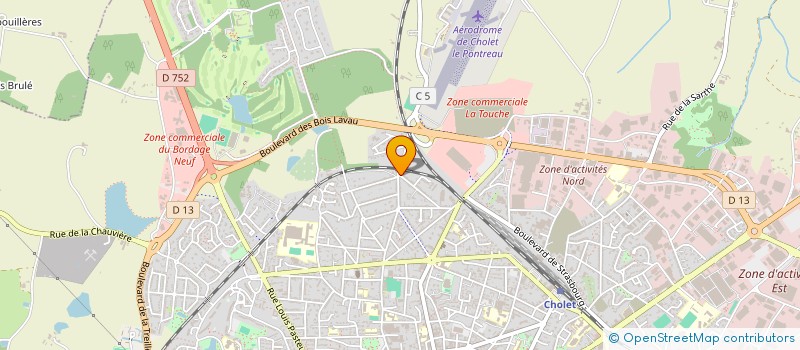 localisation de l'entreprise FILETS SECURIT 49 à CHOLET
