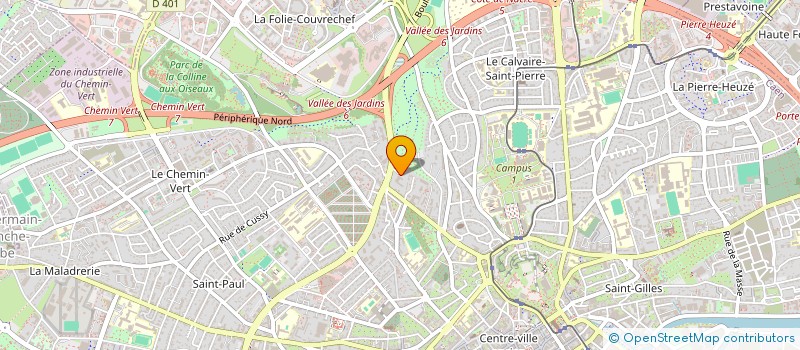 localisation de l'entreprise FILEXO à CAEN