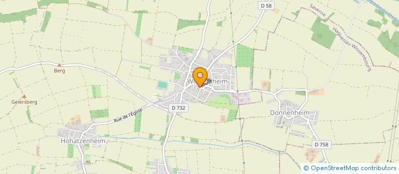 localisation de l'entreprise FILEZ-APPENZELLER  WINGERSHEIM LES QUATRE BANS