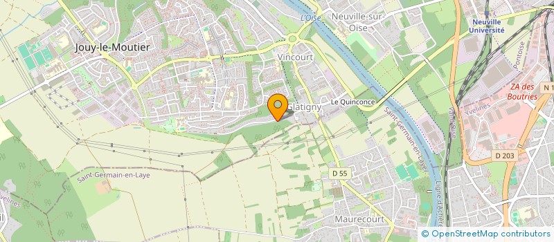 localisation de l'entreprise FILFOGO FRANCE  JOUY-LE-MOUTIER