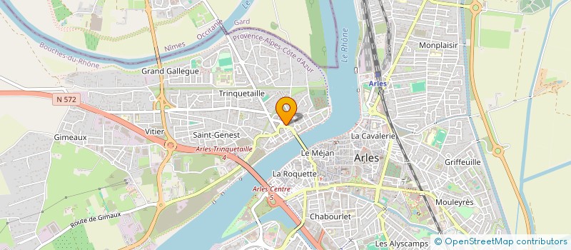 localisation de l'entreprise FILFOLLET à ARLES
