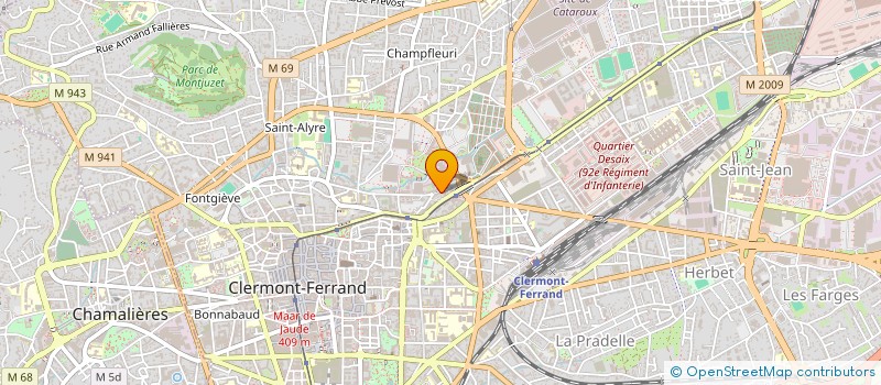 localisation de l'entreprise FILGAET  CLERMONT-FERRAND