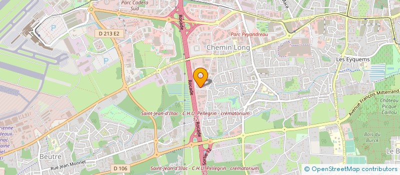 localisation de l'entreprise FILHET ALLARD  MERIGNAC