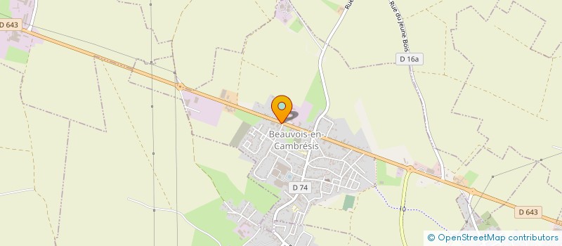 localisation de l'entreprise FILI FLOC  BEAUVOIS-EN-CAMBRESIS