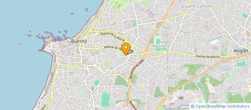 localisation de l'entreprise FILIA DOST à BIARRITZ