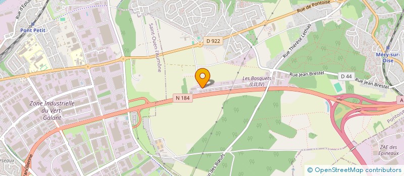 localisation de l'entreprise FILIALE DES ENERGIES DE L'AIR à MERY-SUR-OISE
