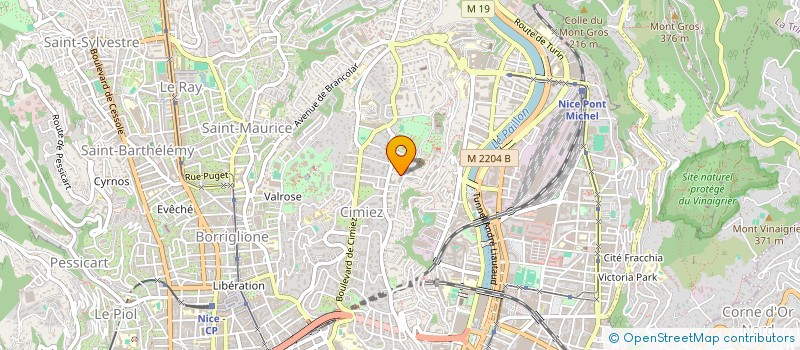 localisation de l'entreprise FILIANELLE à NICE