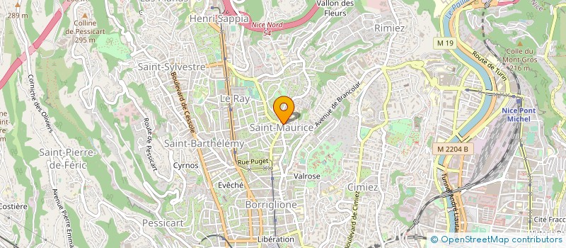 localisation de l'entreprise FILIATERRE à NICE