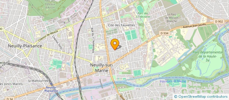 localisation de l'entreprise FILIBAT à NEUILLY-SUR-MARNE