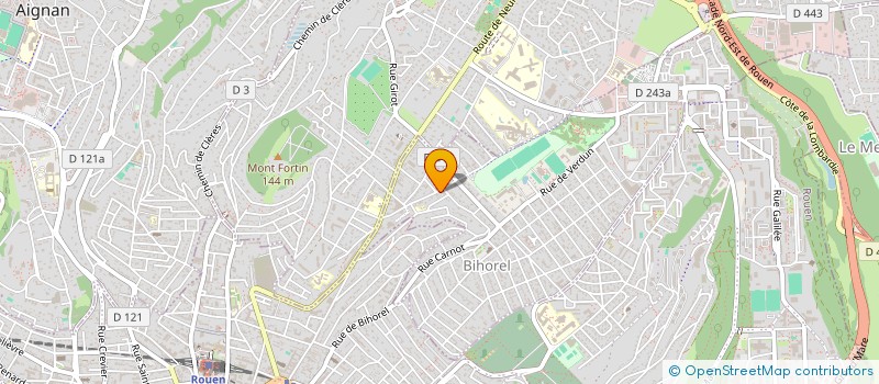 localisation de l'entreprise FILIBERCO  BIHOREL