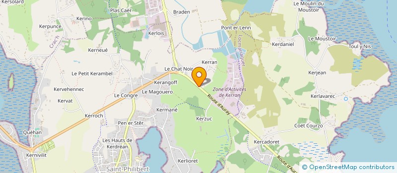 localisation de l'entreprise FILIBREIZH  SAINT-PHILIBERT