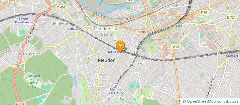 localisation de l'entreprise FILICO ADVISORY à MEUDON