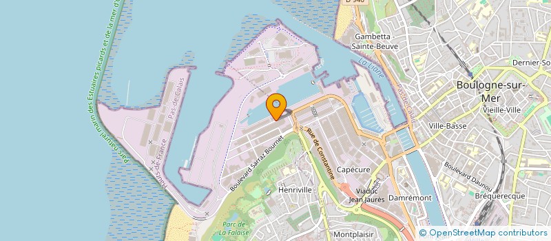 localisation de l'entreprise FILIERE OPALE  LE PORTEL