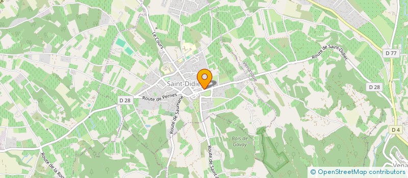 localisation de l'entreprise FILIERE PAYSANS NOUGATIERS à SAINT-DIDIER
