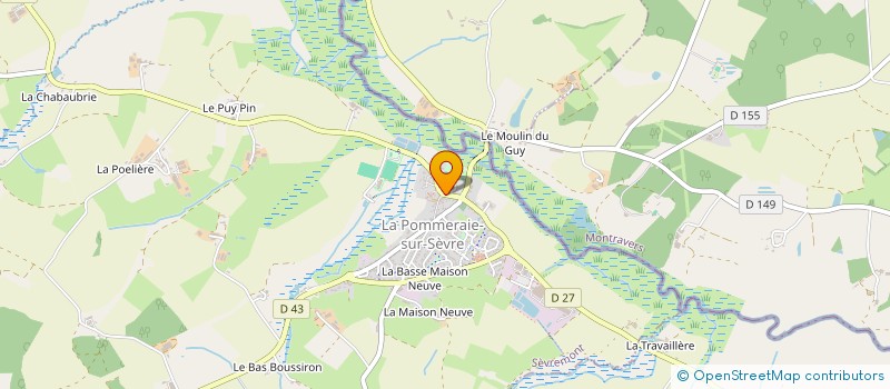 localisation de l'entreprise FILIERE VENDEE IMMOBILIER à SEVREMONT