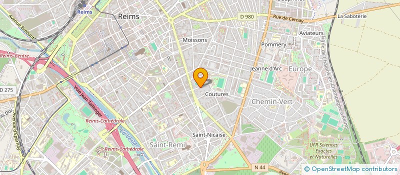 localisation de l'entreprise FILIERES CONSEIL AP  REIMS