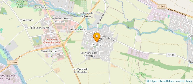 localisation de l'entreprise FILIFLO  MAILLOT