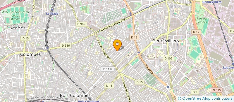 localisation de l'entreprise FILIGRAN  ASNIERES-SUR-SEINE