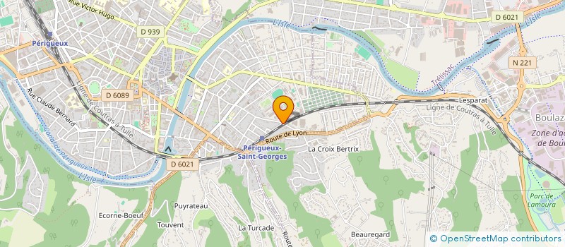 localisation de l'entreprise FILIGRANE à PERIGUEUX