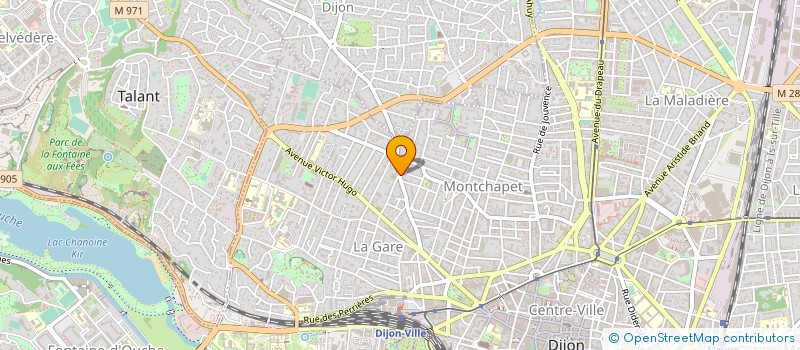 localisation de l'entreprise FILIGRANE à DIJON