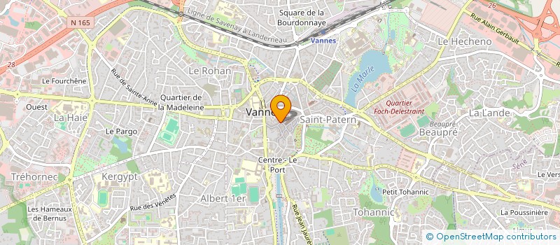 localisation de l'entreprise FILIGRANE à VANNES
