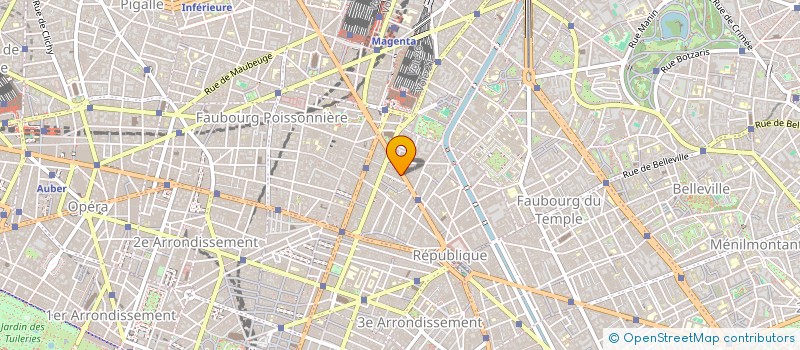 localisation de l'entreprise FILIGRANE PROGRAMMATION à PARIS