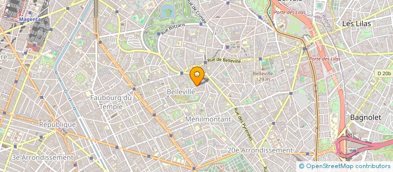 localisation de l'entreprise FILIGRANES FILMS  PARIS