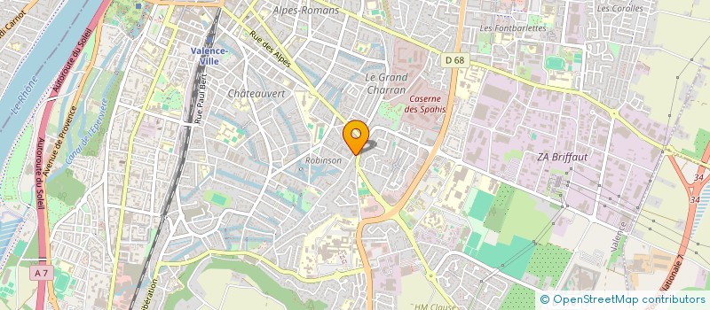 localisation de l'entreprise FILIMI à VALENCE