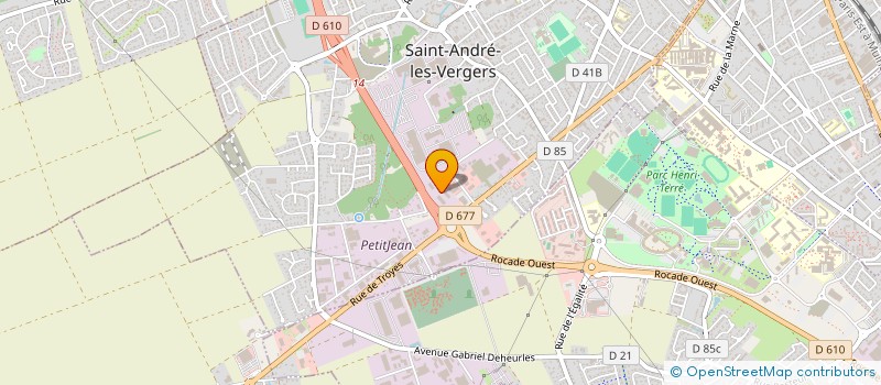 localisation de l'entreprise FILING AUTOS à SAINT-ANDRE-LES-VERGERS