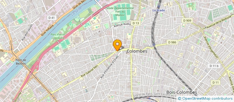 localisation de l'entreprise FILING FRANCE à COLOMBES
