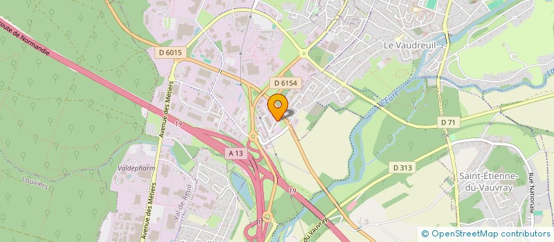 localisation de l'entreprise FILINK CREDIT PROFESSIONNEL  VAL-DE-REUIL