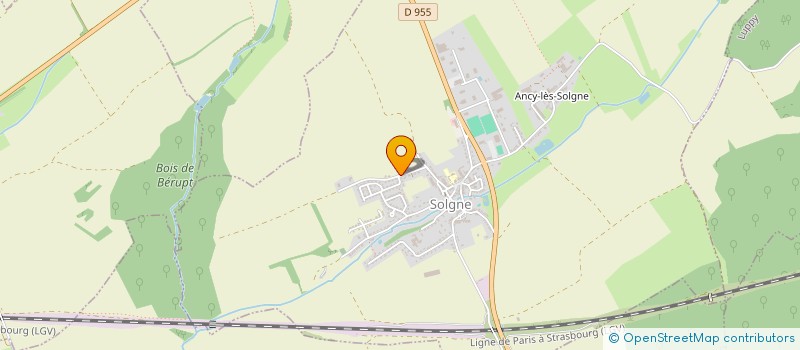 localisation de l'entreprise FILIPE  SOLGNE