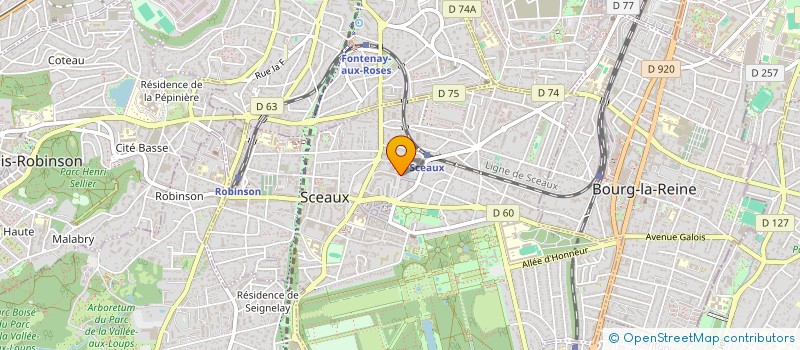 localisation de l'entreprise FILIPOL à SCEAUX